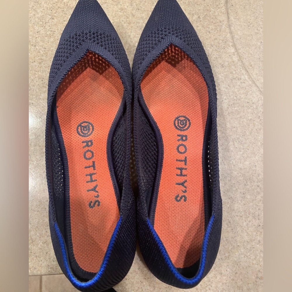New Rothy’s Point Ballet shoe